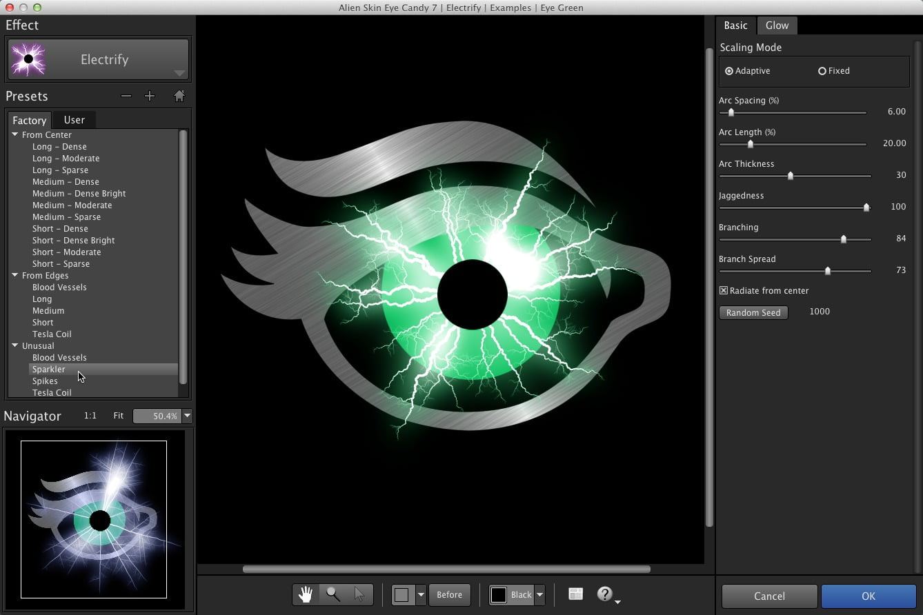 Alien Skin Eye Candy 7 ล่าสุด Full (Win/macOS) ปลั๊กอิน Photoshop โปรแกรม