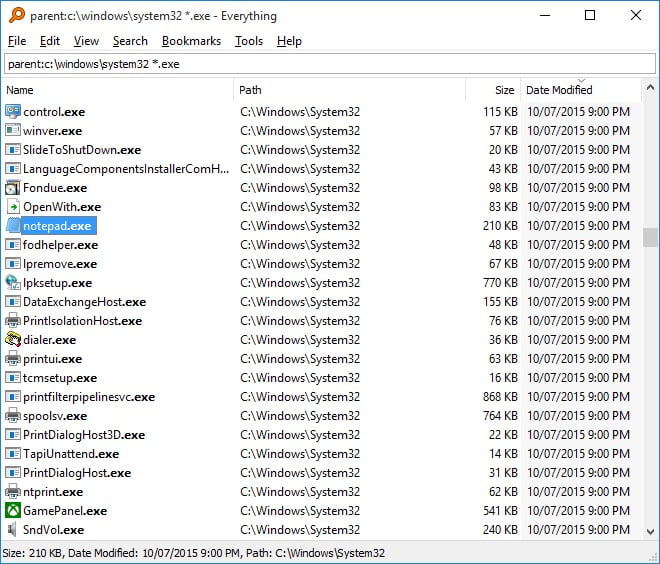 Everything 1 ล่าสุด ค้นหาทุกไฟล์ในเครื่อง รวดเร็ว ฟรี โปรแกรม