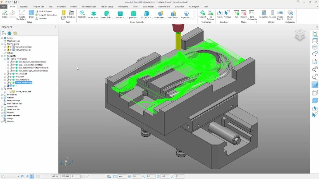 Autodesk PowerMill Ultimate 2019 ล่าสุด (x64) โปรแกรม 3D CAM ฟรี