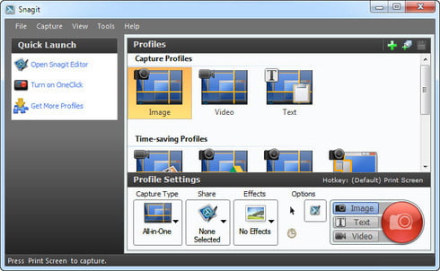 Snagit 12 Full (32Bit/64Bit) โปรแกรมจับภาพหน้าจอ ฟรี