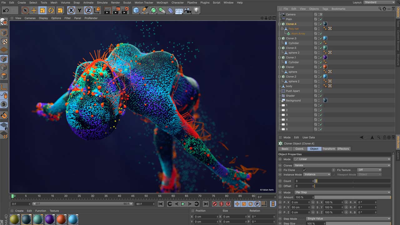 Maxon CINEMA 4D Studio (64Bit) โปรแกรมออกแบบ 3D ฟรี
