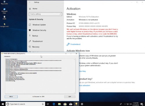 Hwidgen 62.01 – Digital Licence Activator For Windows 10 (32Bit/64Bit) ฟรี โปรแกรม