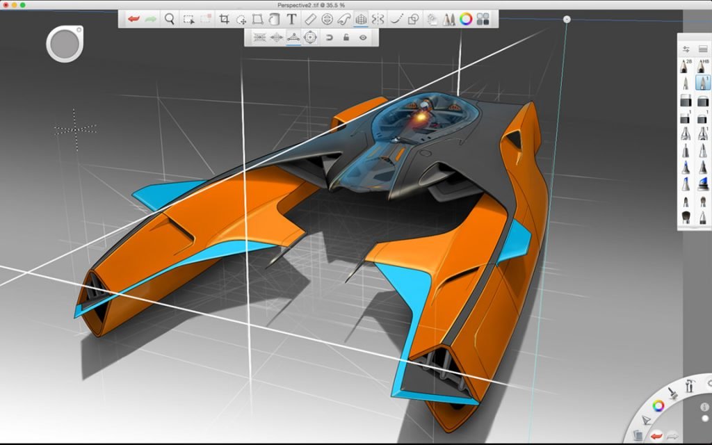 Autodesk SketchBook Pro 2020 ล่าสุด.1 โปรแกรมสเก็ตช์ภาพ
