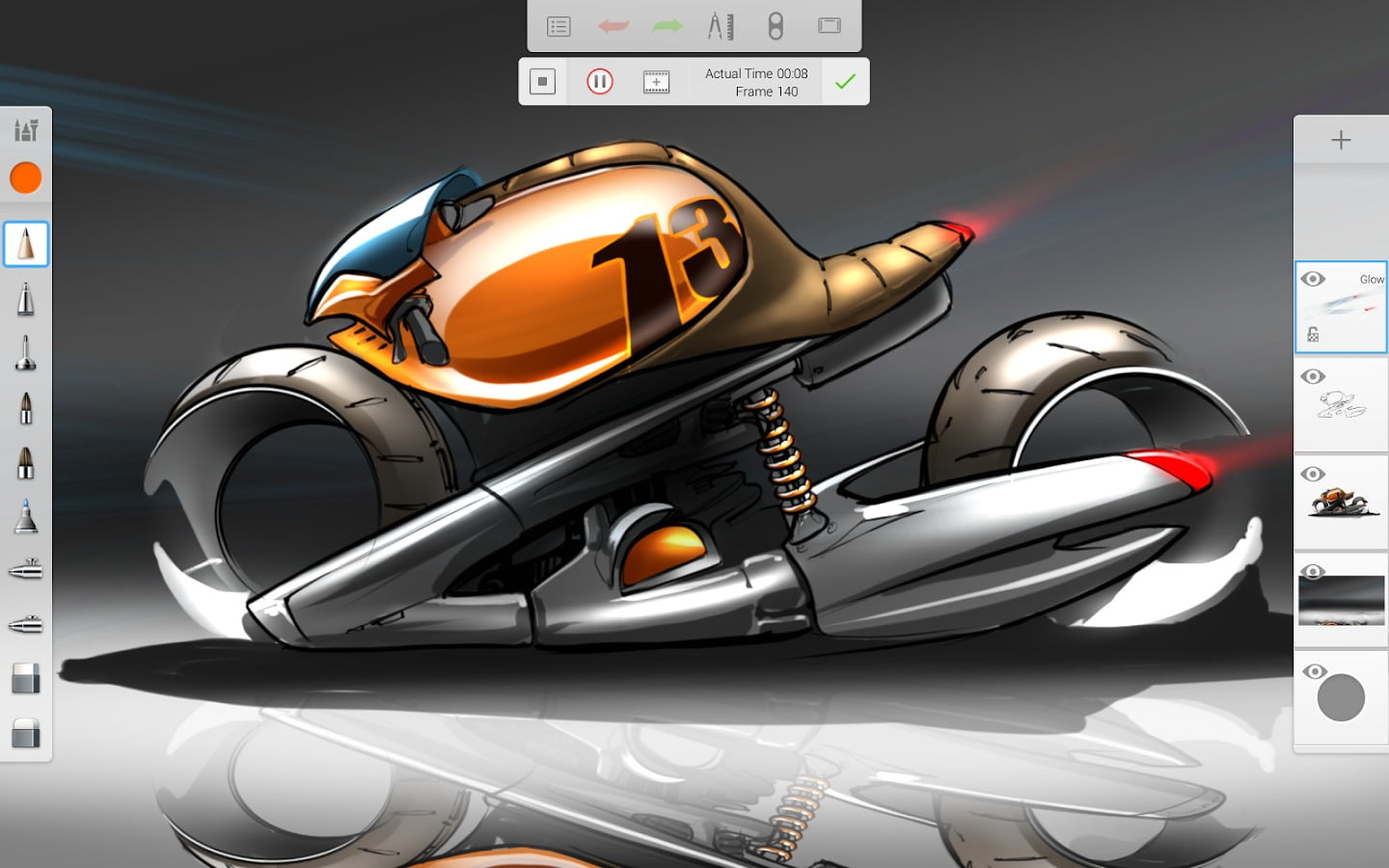 Autodesk SketchBook Pro 2020 ล่าสุด.1 โปรแกรมสเก็ตช์ภาพ