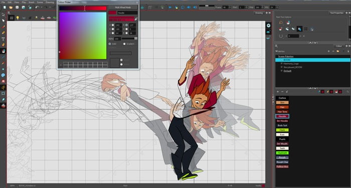 Toon Boom Harmony Premium 22 ล่าสุด (19338) โปรแกรมวาดการ์ตูน ทำอนิเมชั่น