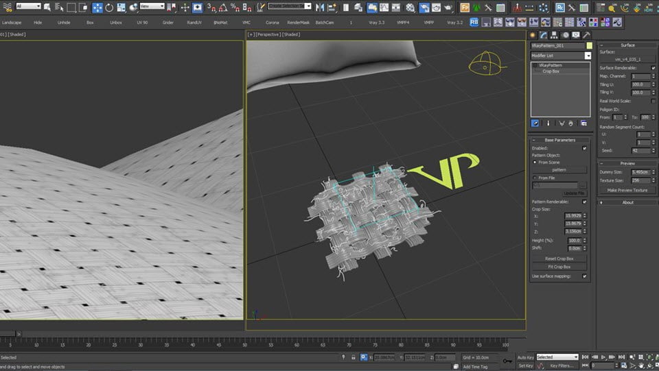 VRayPattern -1.083 for 3ds Max 2014 ล่าสุด – 2020 ปลั๊กอินสำหรับ 3ds Max ฟรี โปรแกรม