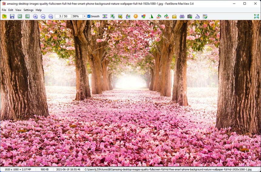 FastStone MaxView 3.4 Corporate โปรแกรมดูรูปภาพ ฟรี