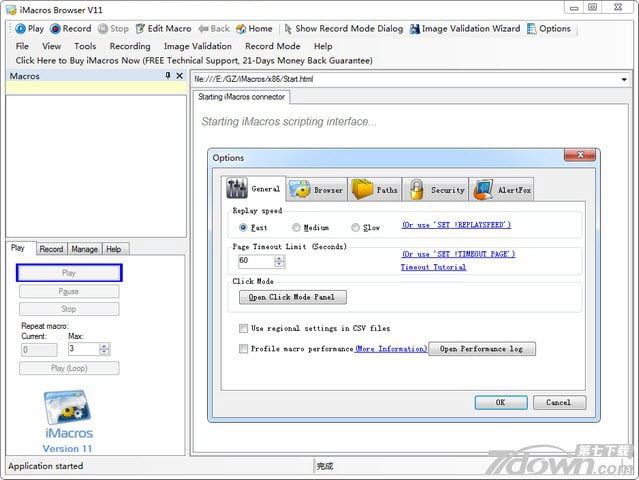 iMacros Enterprise Edition 11.5 (x86/x64) โปรแกรมช่วยทำงานซ้ำ ๆ ฟรี