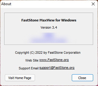 FastStone MaxView 3.4 Corporate โปรแกรมดูรูปภาพ ฟรี