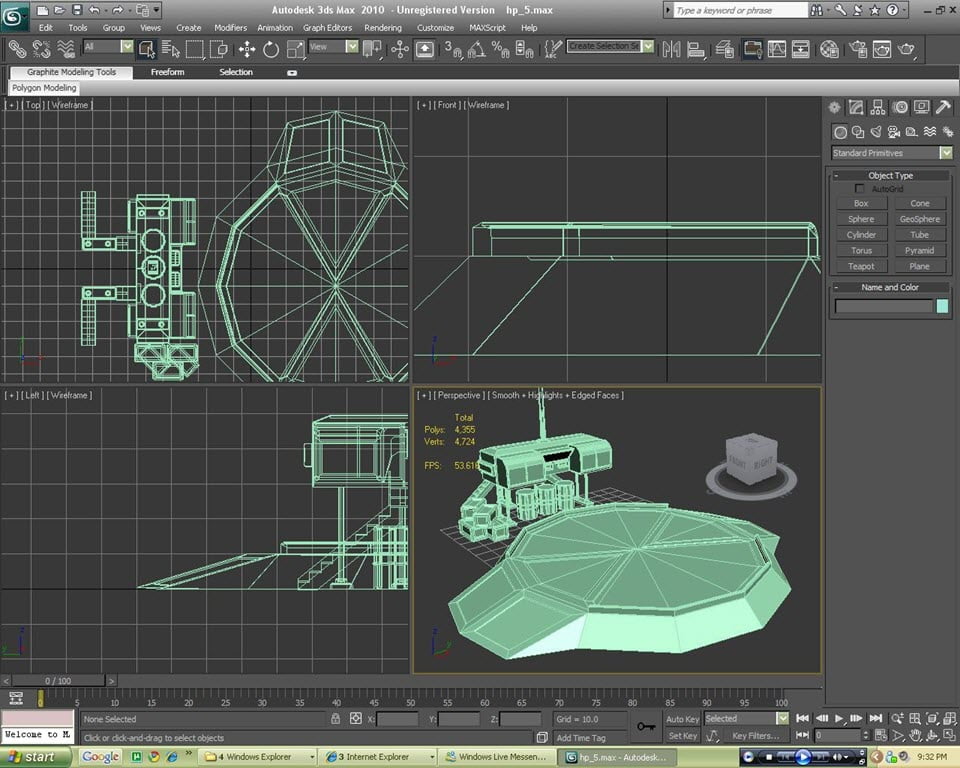 Autodesk 3DS Max 2010 Full โปรแกรมออกแบบ 3D ฟรี