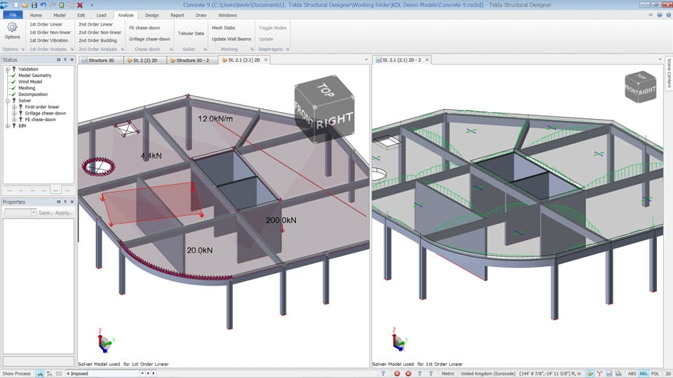 Tekla Structural Designer 2019i SP3 (x64) โปรแกรมวิเคราะห์และออกแบบ 3D ล่าสุด