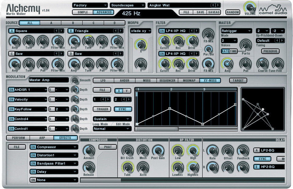 Camel Audio Alchemy Full ชุดปลั๊กอิน VST ล่าสุด โปรแกรม
