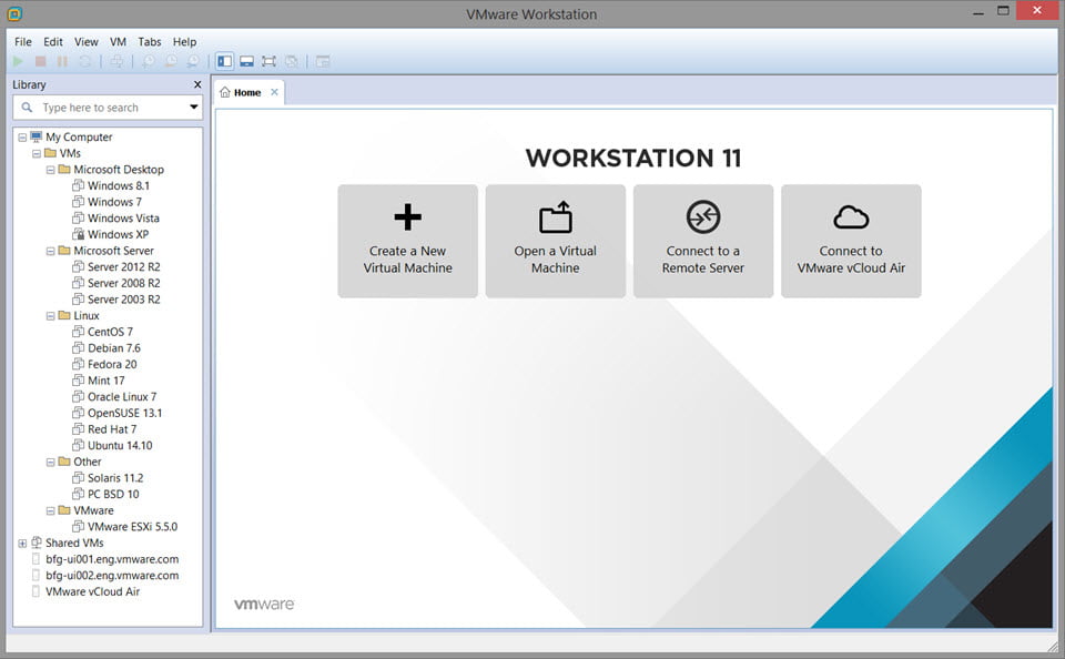 VMware Workstation Pro 11 ล่าสุด Full (64Bit) โปรแกรมจำลองเครื่อง PC