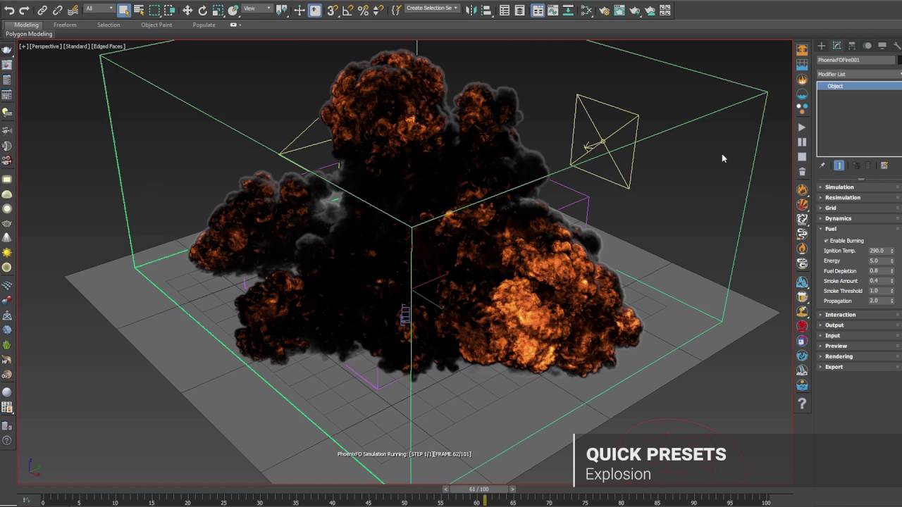 Chaos Phoenix 5 for 3ds Max 2018 ล่าสุด-2024 ปลั๊กอิน 3DS MAX โปรแกรม