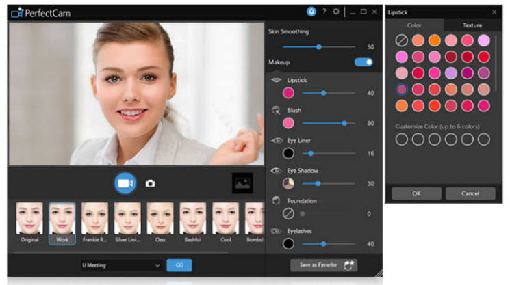 CyberLink PerfectCam Premium 2 ล่าสุด โปรแกรมแต่งหน้าเสมือนจริงและเบลอพื้นหลังกล้อง Webcam