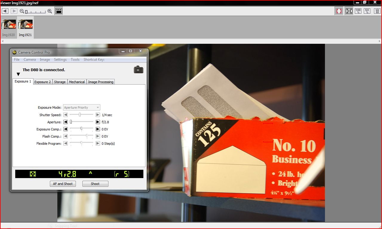 Nikon Camera Control Pro 2 ล่าสุด โปรแกรมควบคุมกล้อง Nikon ผ่าน PC