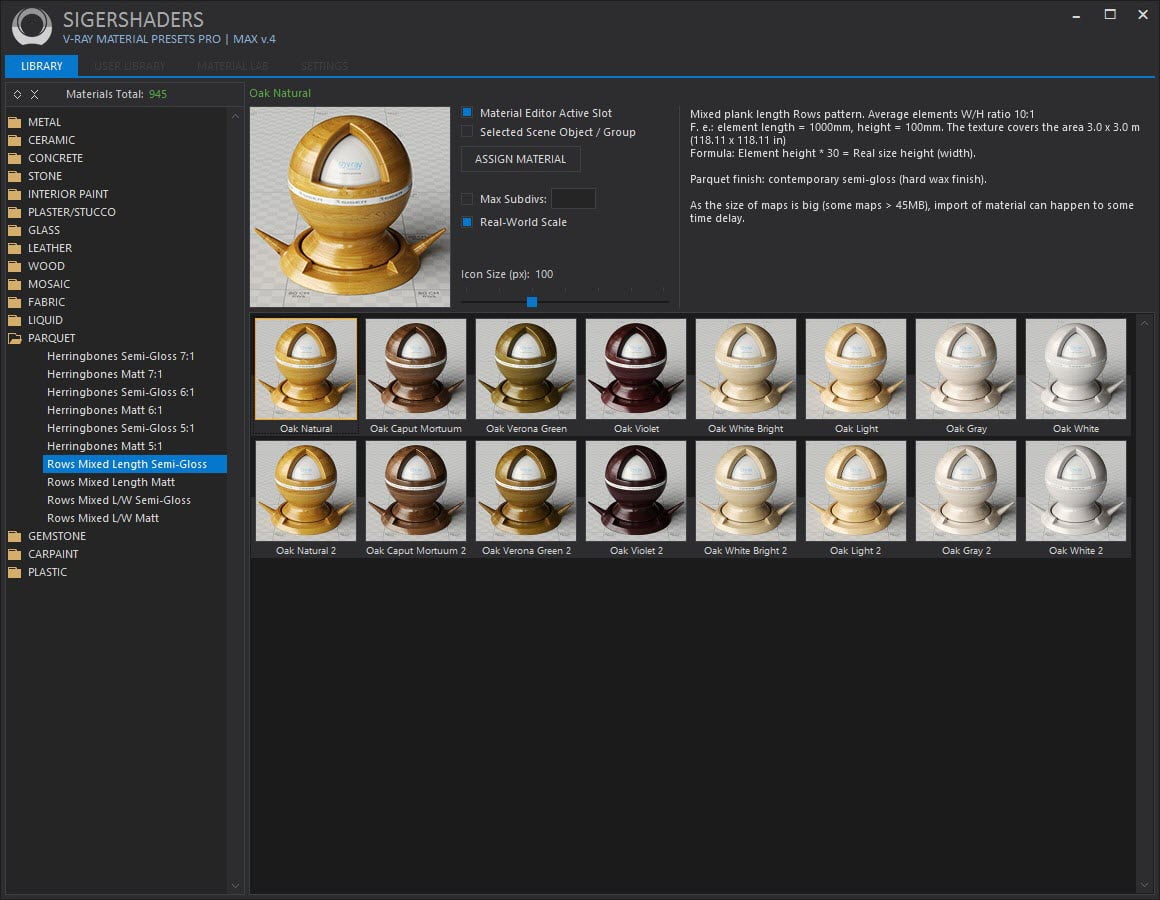 V-Ray Material Presets Pro for 3ds Max 2013 ล่าสุด – 2017 Full (64Bit) ฟรี โปรแกรม
