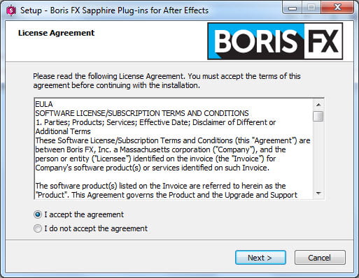 Boris FX Sapphire Plug-ins 2020 for Adobe ปลั๊กอิน After Effects / Premiere ฟรี โปรแกรม