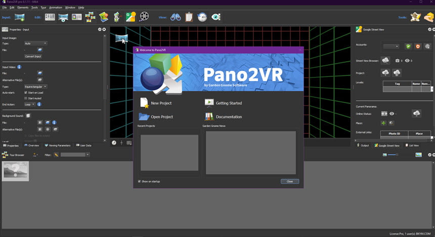 Pano2VR Pro 7 ล่าสุด โปรแกรมแปลงภาพถ่ายพาโนรามา
