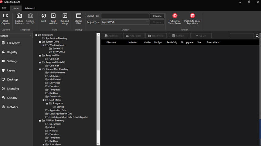 Turbo Studio 26 ล่าสุด โปรแกรมทำโปรแกรมพกพาและจำลองระบบเสมือน