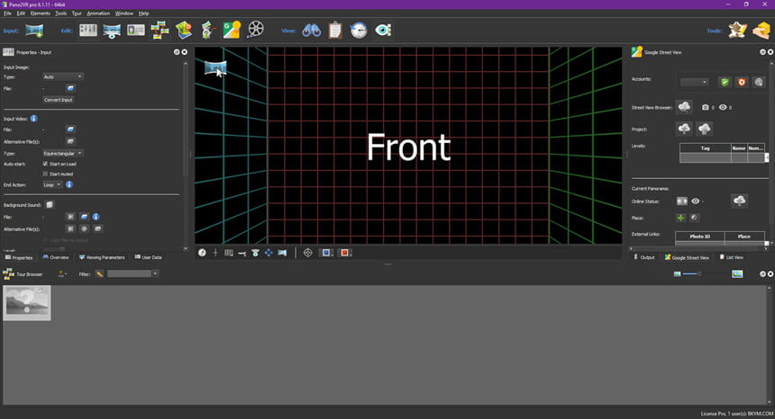 Pano2VR Pro 7 ล่าสุด โปรแกรมแปลงภาพถ่ายพาโนรามา