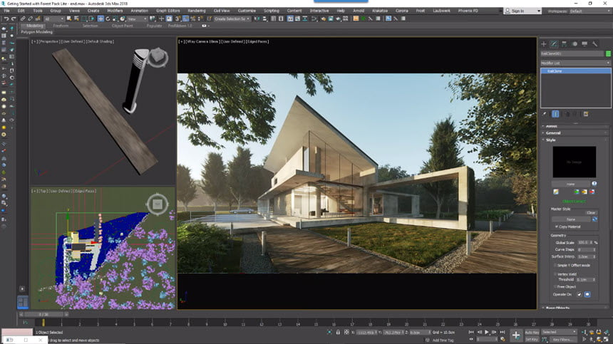 iToo Forest Pack Pro for 3Ds Max 2014 ล่าสุด – 2021 (x64) ปลั๊กอินสำหรับ 3DS MAX ฟรี โปรแกรม