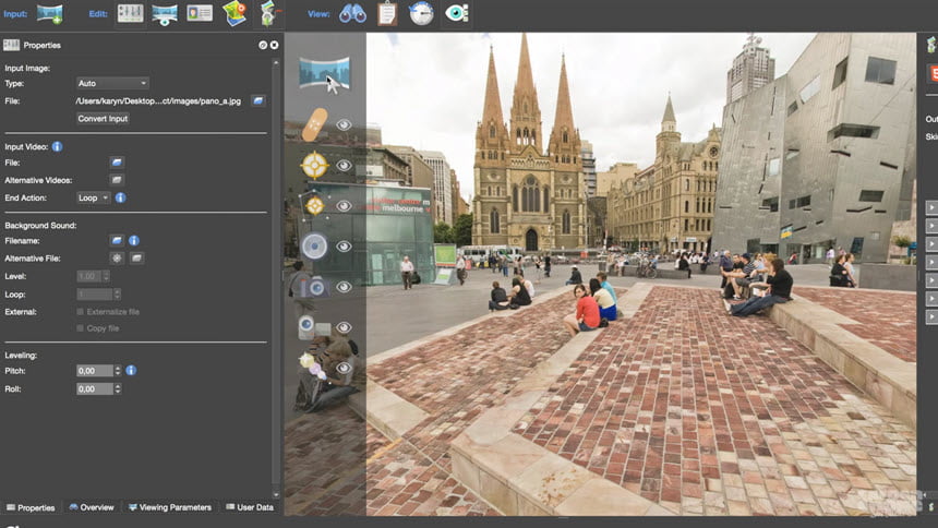 Pano2VR Pro 7 ล่าสุด โปรแกรมแปลงภาพถ่ายพาโนรามา