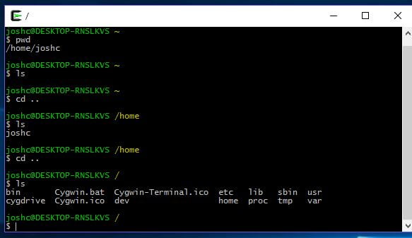 Cygwin 3 ล่าสุด โปรแกรมจำลอง Unix ฟรี
