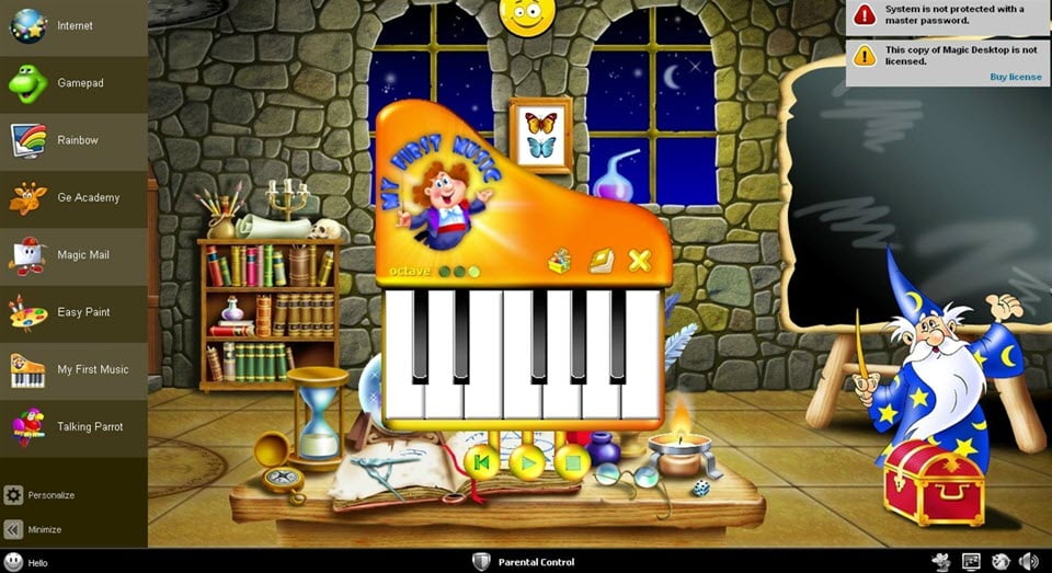 Easybits Magic Desktop 11 ล่าสุด โปรแกรมปรับแต่ง Windows สำหรับเด็ก