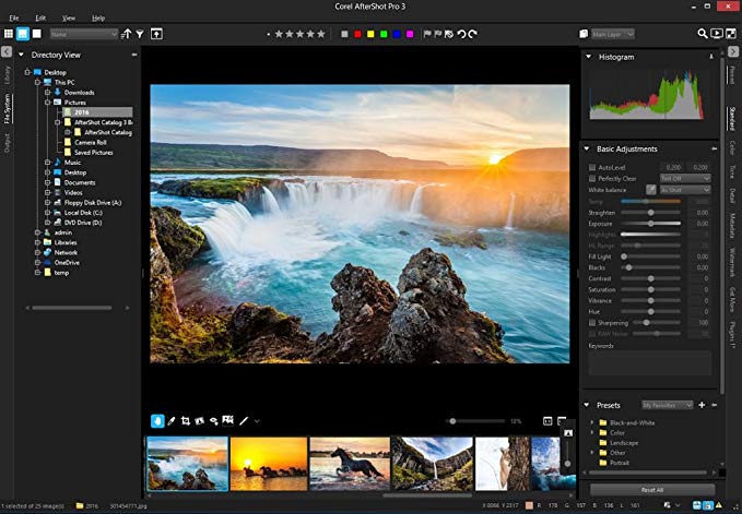 Corel AfterShot Pro (Win/macOS) แต่งภาพถ่าย ล่าสุด โปรแกรม