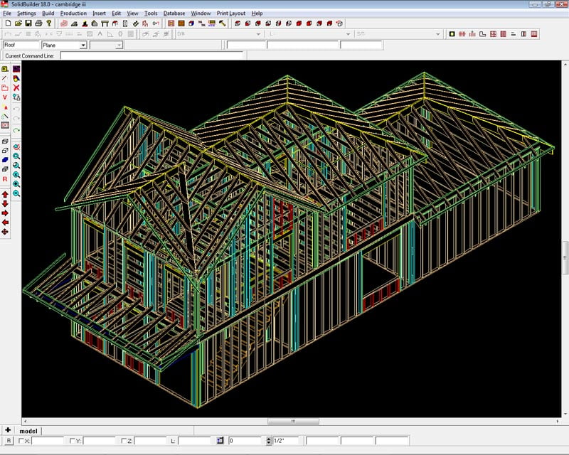 SolidBuilder 2019.0 โปรแกรมออกแบบบ้าน
