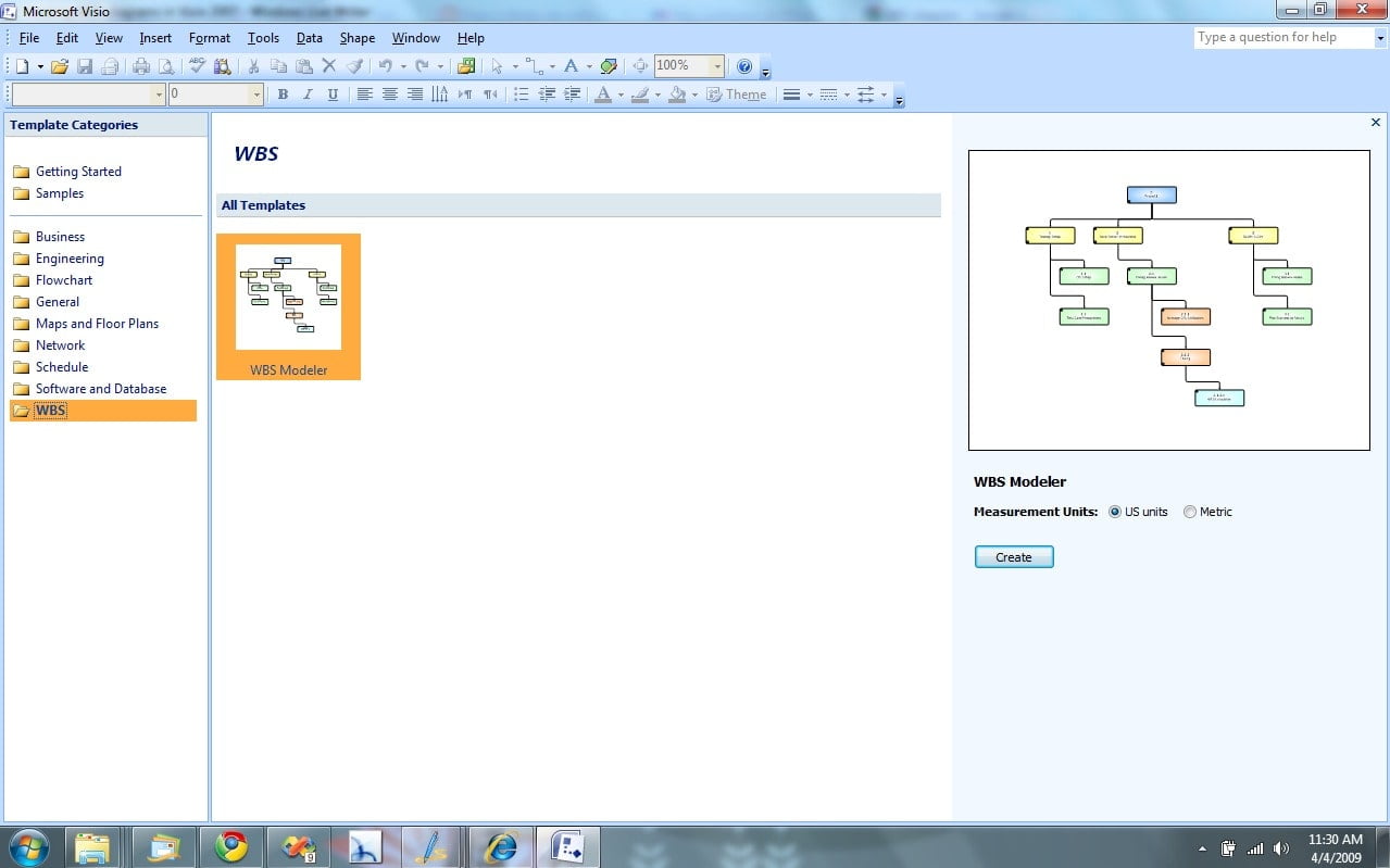 Microsoft Visio 2007 Professional (English) โปรแกรมออกแบบแผนภูมิ ฟรี