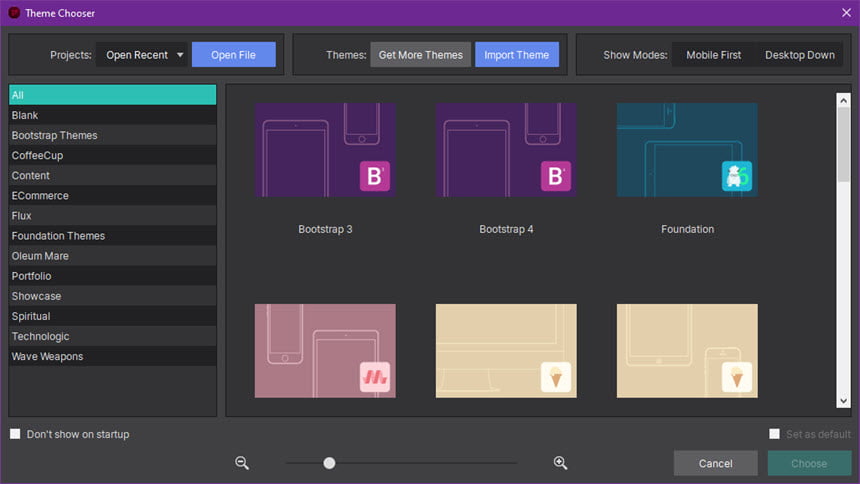 CoffeeCup Responsive Site Designer 4 ล่าสุด โปรแกรมออกแบบเว็บไซต์