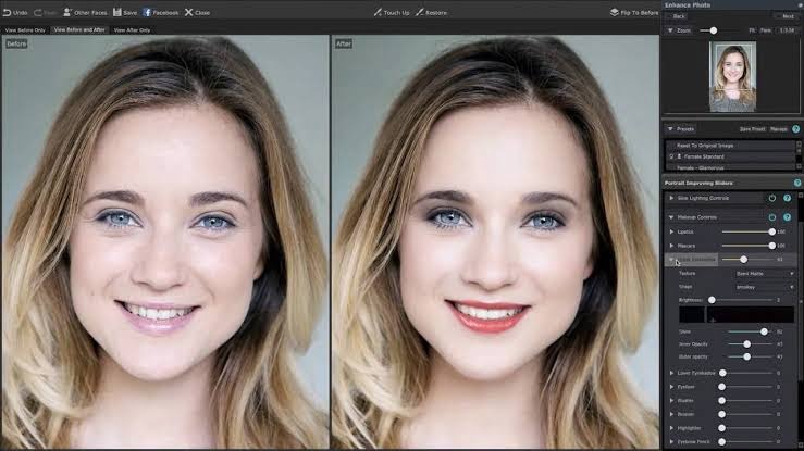 PortraitPro Standard 15 ล่าสุด โปรแกรมแต่งภาพ Portrait รีทัชใบหน้า สีผิว และอื่นๆ ฟรี