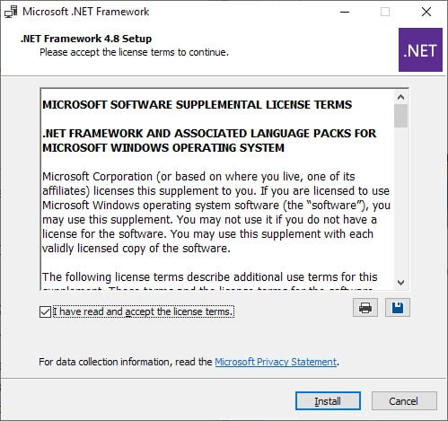รวม .NET Framework Offline Installer โปรแกรมเสริม Windows ทุกเวอร์ชั่น ฟรี