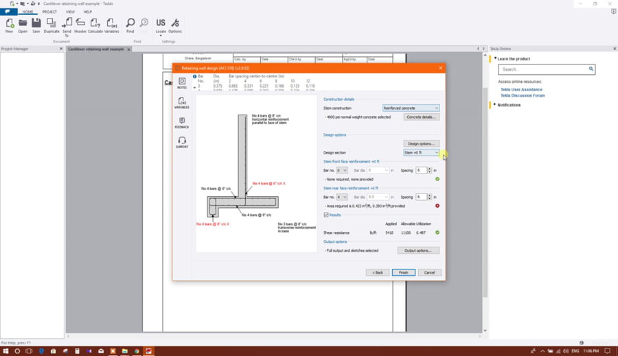 Tekla Tedds 2019 ล่าสุด SP3 พร้อม Enginnering Librarie Update ฟรี โปรแกรม