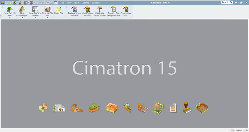 Cimatron 15 ล่าสุด SP2 (x64) พร้อม VDO สอนติดตั้ง โปรแกรม