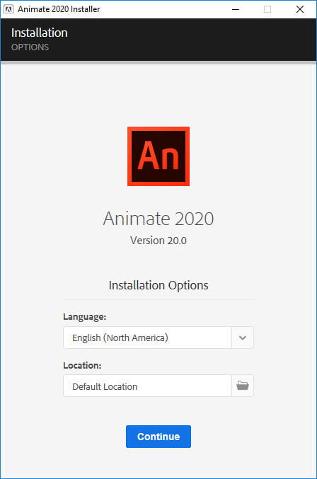 Adobe Animate 2020 ล่าสุด (x64) โปรแกรมทำการ์ตูนอนิเมชั่น