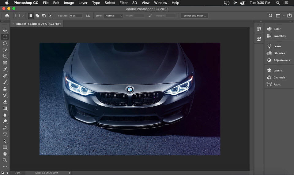 Adobe Photoshop CC 2019 ล่าสุด (macOS) โปรแกรมแต่งรูปภาพ สำหรับ macOS ฟรี