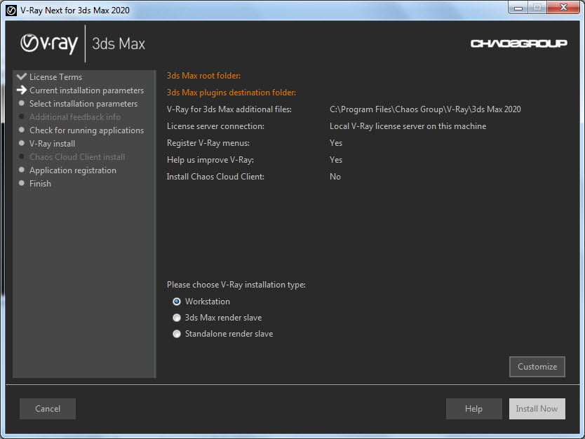 V-Ray Next 4-02 For 3ds Max 2013 ล่าสุด-2021 (64Bit) ปลั๊กอิน เรนเดอร์ 3D ฟรี โปรแกรม