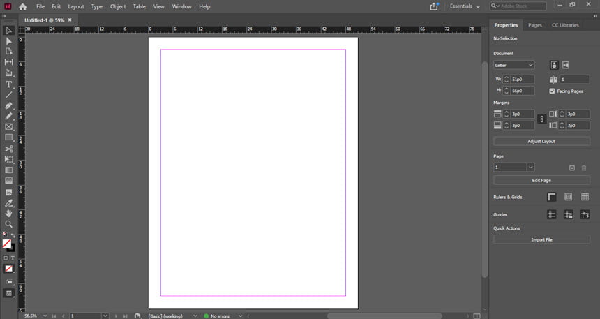 Adobe InDesign 2020 ล่าสุด (x64) โปรแกรมออกแบบสื่อสิ่งพิมพ์ ฟรี