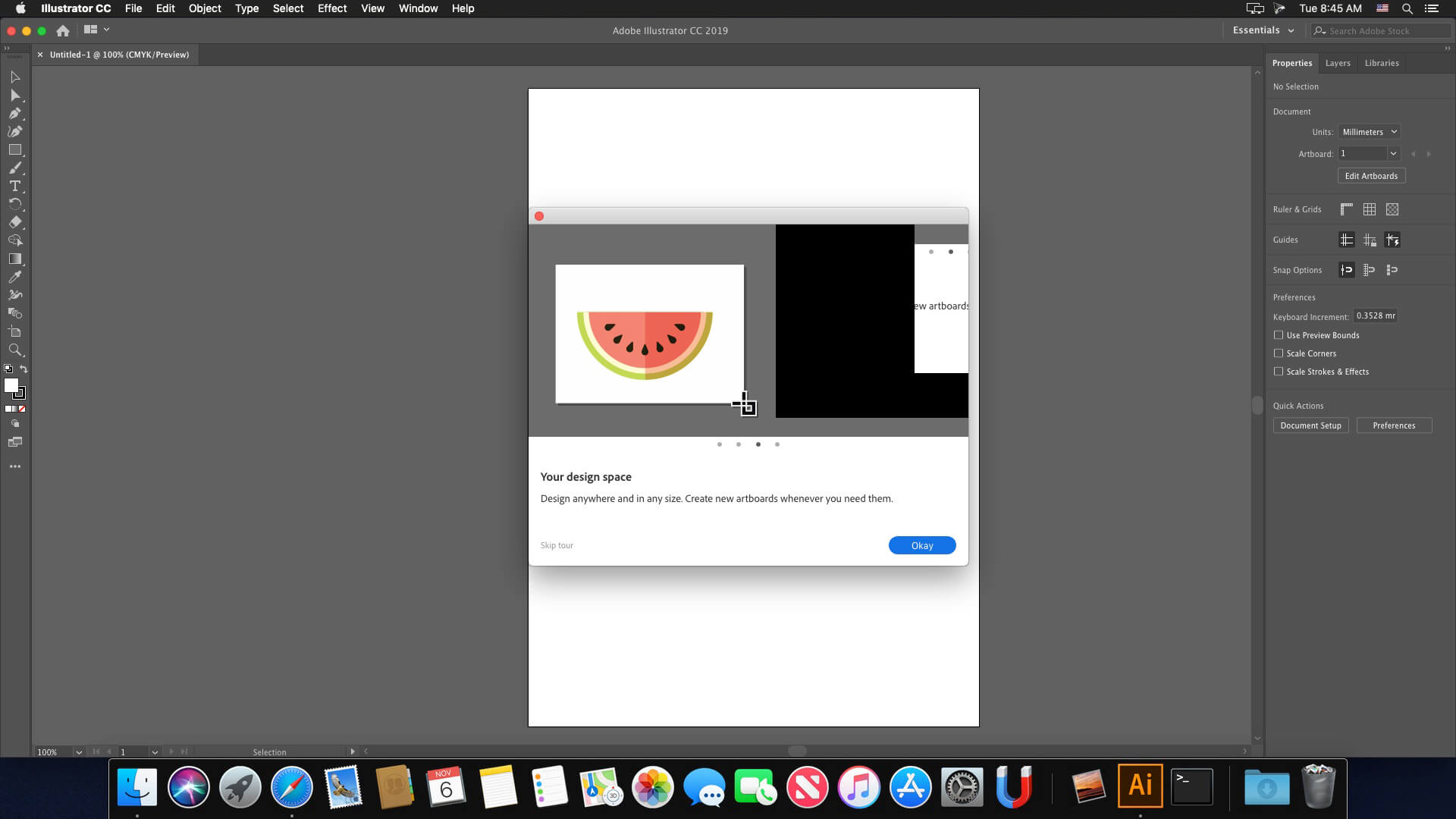 Adobe Illustrator CC 2019 ล่าสุด macOS Full โปรแกรมออกแบบกราฟิก