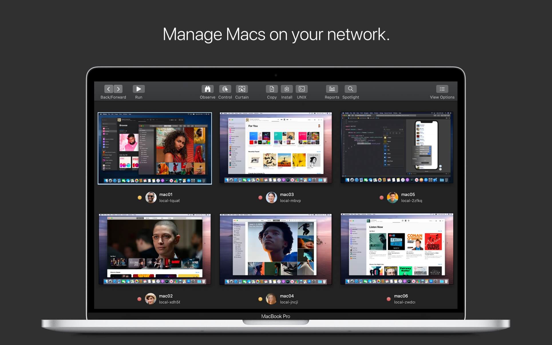 Apple Remote Desktop 3 ล่าสุด (macOS) รีโมท PC ระยะไกล โปรแกรม