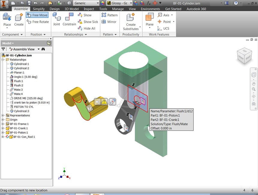 Autodesk Inventor Pro 2014 (x86/x64) Full โปรแกรมออกแบบ 3D ฟรี