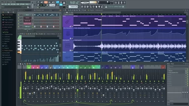 Image-Line – FL Studio 12 ล่าสุด โปรแกรมทำเพลง มิกซ์เพลง ฟรี
