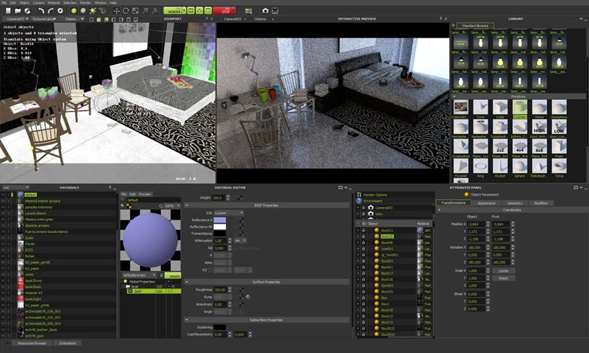 NextLimit Maxwell Render Studio 4 ล่าสุด Full พร้อม Plugins 3ds, SketchUp, Solidwork, etc. เรนเดอร์งาน 3D ฟรี โปรแกรม