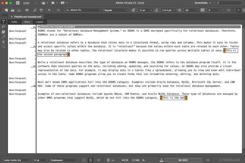 Adobe InCopy 2020 ล่าสุด (x64) โปรแกรมประมวลผลคำ ออกแบบสิ่งพิมพ์ ฟรี