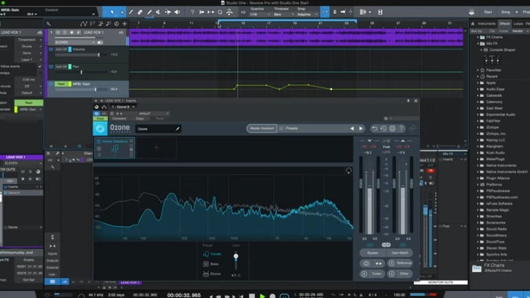 iZotope Ozone Advanced 12.1 โปรแกรมตัดต่อเสียง DAW