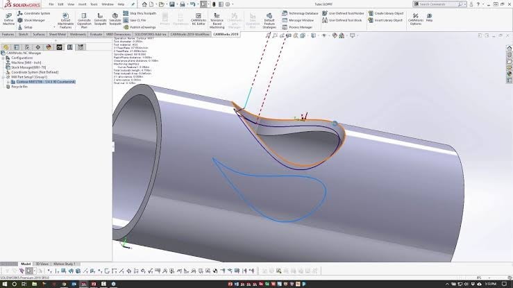 CAMWorks 2019 SP5 for SolidWorks 2018-2020 (x64) Full โปรแกรมออกแบบ 3D CAM