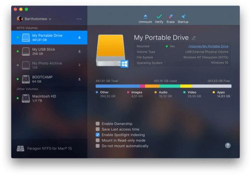 Paragon NTFS for Mac 15 ล่าสุด Full เปิดไดร์ฟ NTFS บน macOS ฟรี โปรแกรม